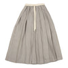 COMME des GARCONS JAPAN. robe de chambre. Grey Switching Pleats Skirt
