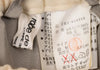 COMME des GARCONS JAPAN. robe de chambre. Grey Switching Pleats Skirt