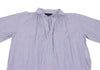 COMME des GARCONS JAPAN. TRICOT Blue, White Cotton Striped Skipper Dress
