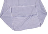 COMME des GARCONS JAPAN. TRICOT Blue, White Cotton Striped Skipper Dress