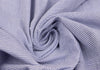 COMME des GARCONS JAPAN. TRICOT Blue, White Cotton Striped Skipper Dress