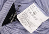 COMME des GARCONS JAPAN. TRICOT Blue, White Cotton Striped Skipper Dress