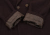 ISSEY MIYAKE JAPAN. Zucca. Bordeaux Wool Double Jacket
