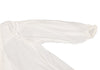 TSUMORI CHISATO JAPAN. White Cotton Silk Lace Switching Top White