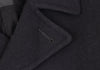 ISSEY MIYAKE JAPAN. zucca Navy Wool Nylon Short Pea Coat
