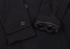 ISSEY MIYAKE JAPAN. zucca Navy Wool Nylon Short Pea Coat