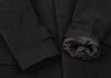 ISSEY MIYAKE JAPAN. zucca Black Wool Melton Hooded Coat