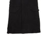 ISSEY MIYAKE JAPAN. zucca Black Wool Melton Hooded Coat