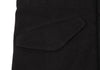 ISSEY MIYAKE JAPAN. zucca Black Wool Melton Hooded Coat