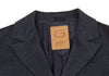 ROMEO GIGLI  ITALY. Navy Rayon Wool Pinstripe Jacket