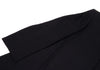 KRIZIA PARIS. Navy Wool No Collar 1B Long Jacket