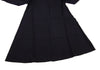 KRIZIA PARIS. Navy Wool No Collar 1B Long Jacket