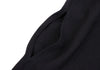 KRIZIA PARIS. Navy Wool No Collar 1B Long Jacket