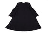 KRIZIA PARIS. Navy Wool No Collar 1B Long Jacket