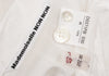 Mademoiselle NON NON JAPAN. White Cotton Waist Cord See-through Shirt