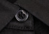A/T ATSURO TAYAMA JAPAN. Black Side Button Design Long Shirt Dress