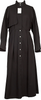 fou fou JAPAN. NEW W/TAG. Black Cotton Gun Flap Design Dress
