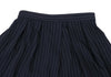 A/T (ATSURO TAYAMA)  JAPAN. Navy, White  Intuck Stripe Skirt
