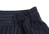 A/T (ATSURO TAYAMA)  JAPAN. Navy, White  Intuck Stripe Skirt