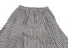 BEAMS: BEAMS HEART. JAPAN. Grey Printed Flare Skirt