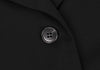 HOMMA JAPAN. Black Wool Toro 1B Long Jacket