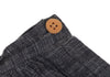 45rpm Japan. 45R. Navy Wrinkled Cotton Flared Skirt