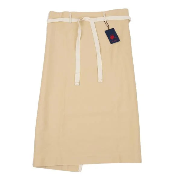 45rpm 45R Japan. NEW. NWT. Beige Cotton Wrap Skirt