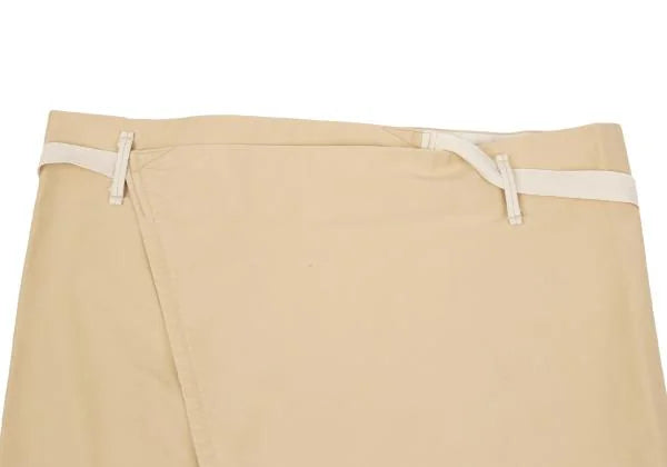 45rpm 45R Japan. NEW. NWT. Beige Cotton Wrap Skirt