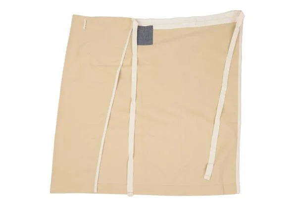 45rpm 45R Japan. NEW. NWT. Beige Cotton Wrap Skirt