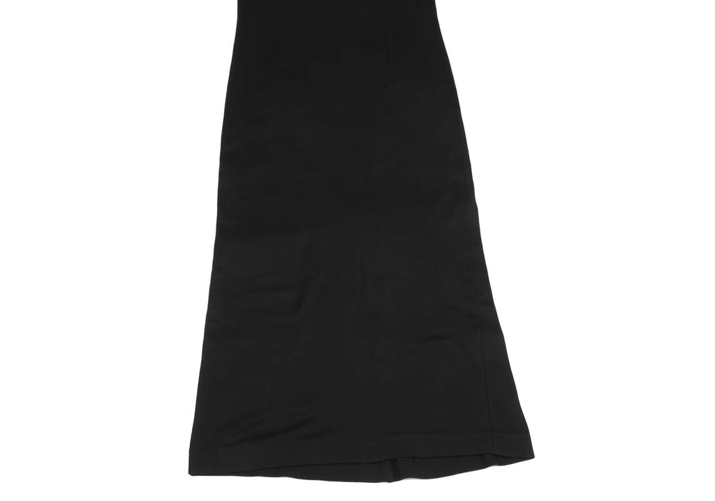 YOSHIE INABA L'EQUIPE JAPAN. Black Cotton Sleeveless Dress