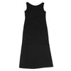 YOSHIE INABA L'EQUIPE JAPAN. Black Cotton Sleeveless Dress