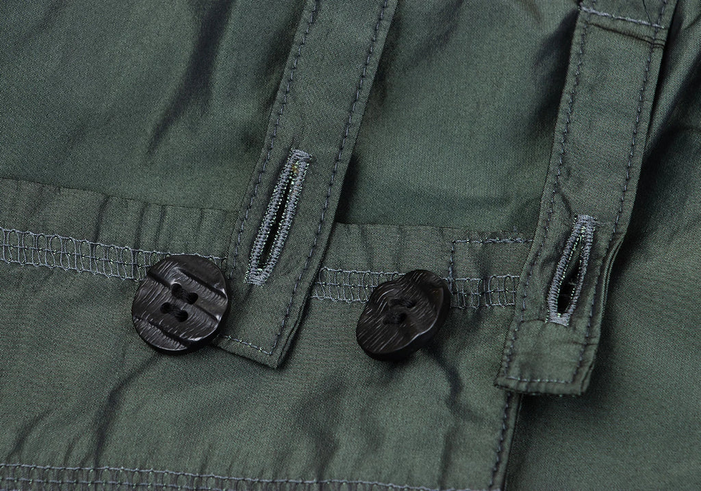 EIKO KONDO JAPAN. Vintage Rare Khaki Belt Pocket Design Skirt