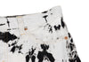 COMME des GARCONS JAPAN. JUNYA WATANABE White, Charcoal, Black Denim Bleach Printed Stretch Slim Pants