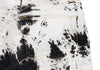 COMME des GARCONS JAPAN. JUNYA WATANABE White, Charcoal, Black Denim Bleach Printed Stretch Slim Pants