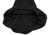 ISSEY MIYAKE JAPAN. zucca Poly Cotton Back Gather Black Cami Dress