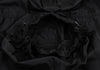 ISSEY MIYAKE JAPAN. zucca Poly Cotton Back Gather Black Cami Dress