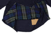 A/T (ATSURO TAYAMA)  JAPAN. NEW W/TAGS. Navy Check Switching High Neck Top