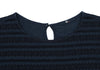 45rpm 45R JAPAN. Navy Front Lace Cotton Sleeveless Top