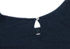 45rpm 45R JAPAN. Navy Front Lace Cotton Sleeveless Top