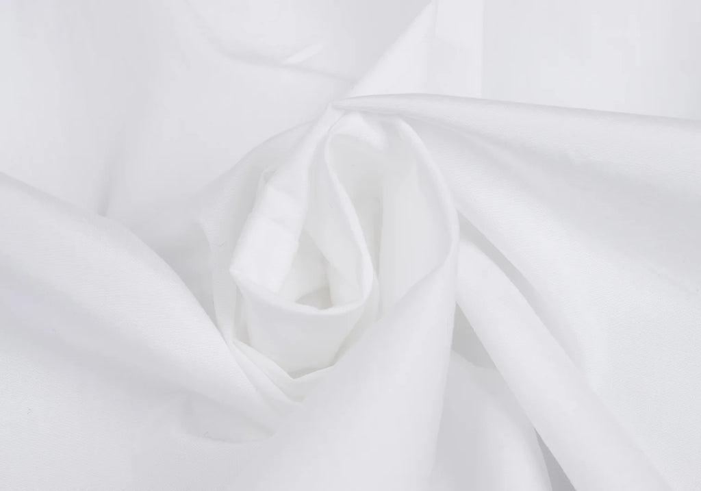 MaxMara STUDIO ITALY. White Cotton Short Sleeve Shirt Dress