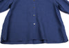 MARGARET HOWELL LONDON/TOKYO. Blue Linen Band Collar Shirt