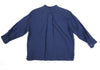 MARGARET HOWELL LONDON/TOKYO. Blue Linen Band Collar Shirt