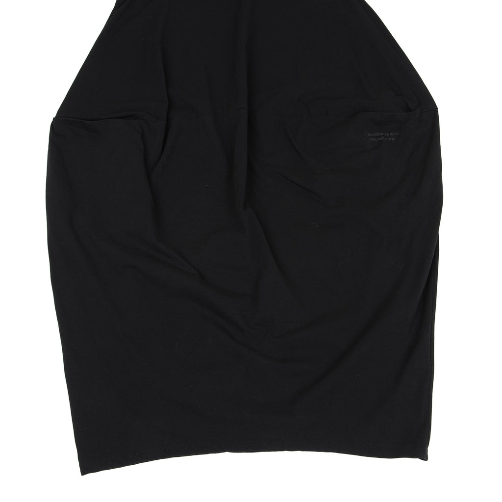 beautiful people Cotton Sleeveless Dress Black