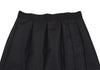 A/T(ATSURO TAYAMA) JAPAN. Black Poly Asymmetry Pleated Skirt