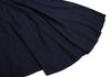 ROMEO GIGLI  ITALY. Navy Piping Rayon Drape Shirt Dress