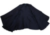 ROMEO GIGLI  ITALY. Navy Piping Rayon Drape Shirt Dress