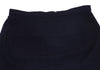 COMME des GARCONS JAPAN. TRICOT. Navy Switching Stretch Wool Skirt