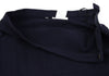 COMME des GARCONS JAPAN. TRICOT. Navy Switching Stretch Wool Skirt