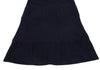 COMME des GARCONS JAPAN. TRICOT. Navy Switching Stretch Wool Skirt