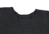 ISSEY MIYAKE JAPAN. zucca Dyed Charcoal Color Wool Short Sleeves Knit Sweater